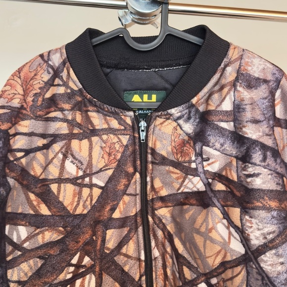 Vintage Natural Habitat Quilt Lined Camo Full Zip Jacket - Picture 2 of 11